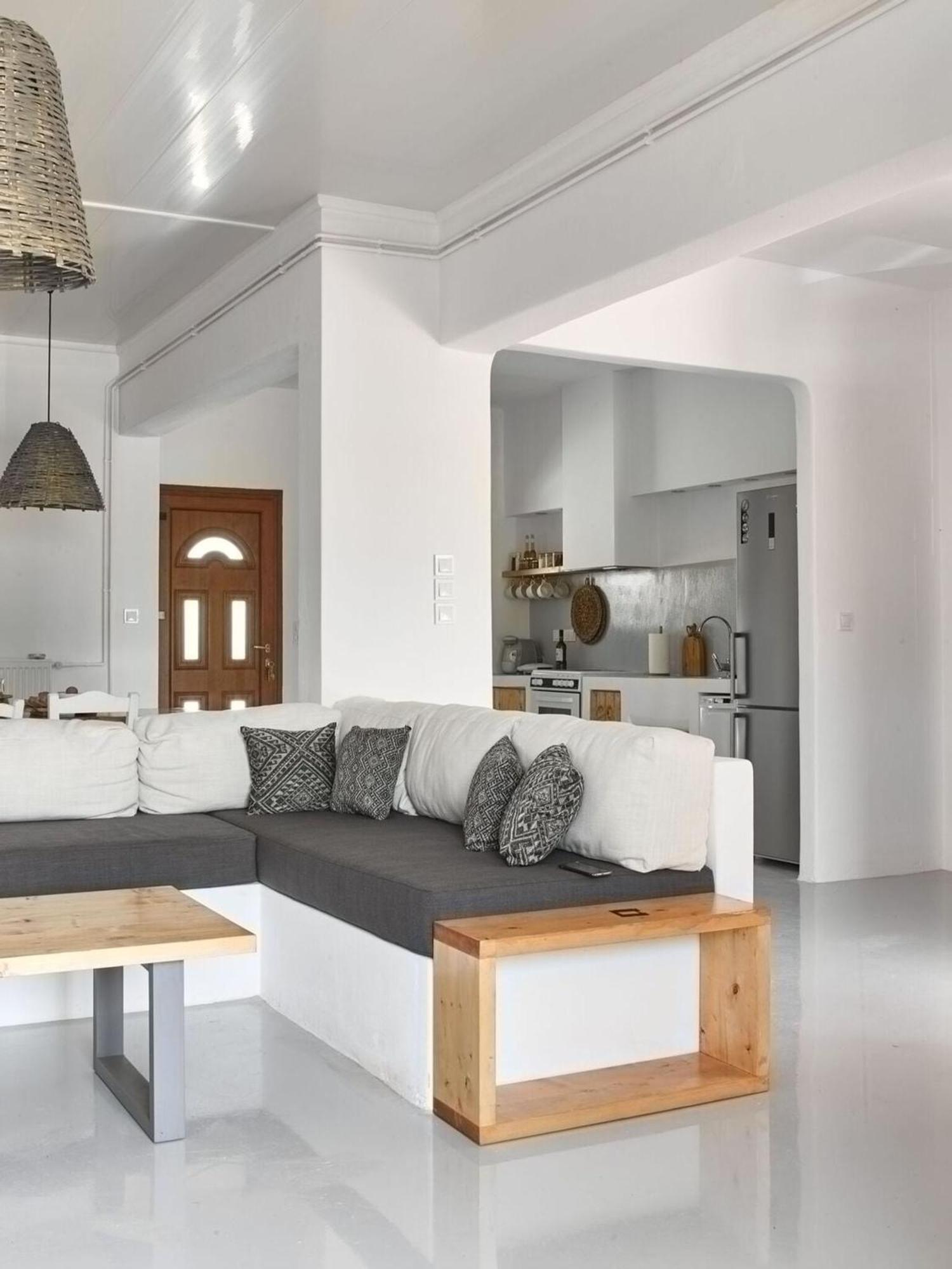 Maria Seaview Villa Near Naousa Экстерьер фото