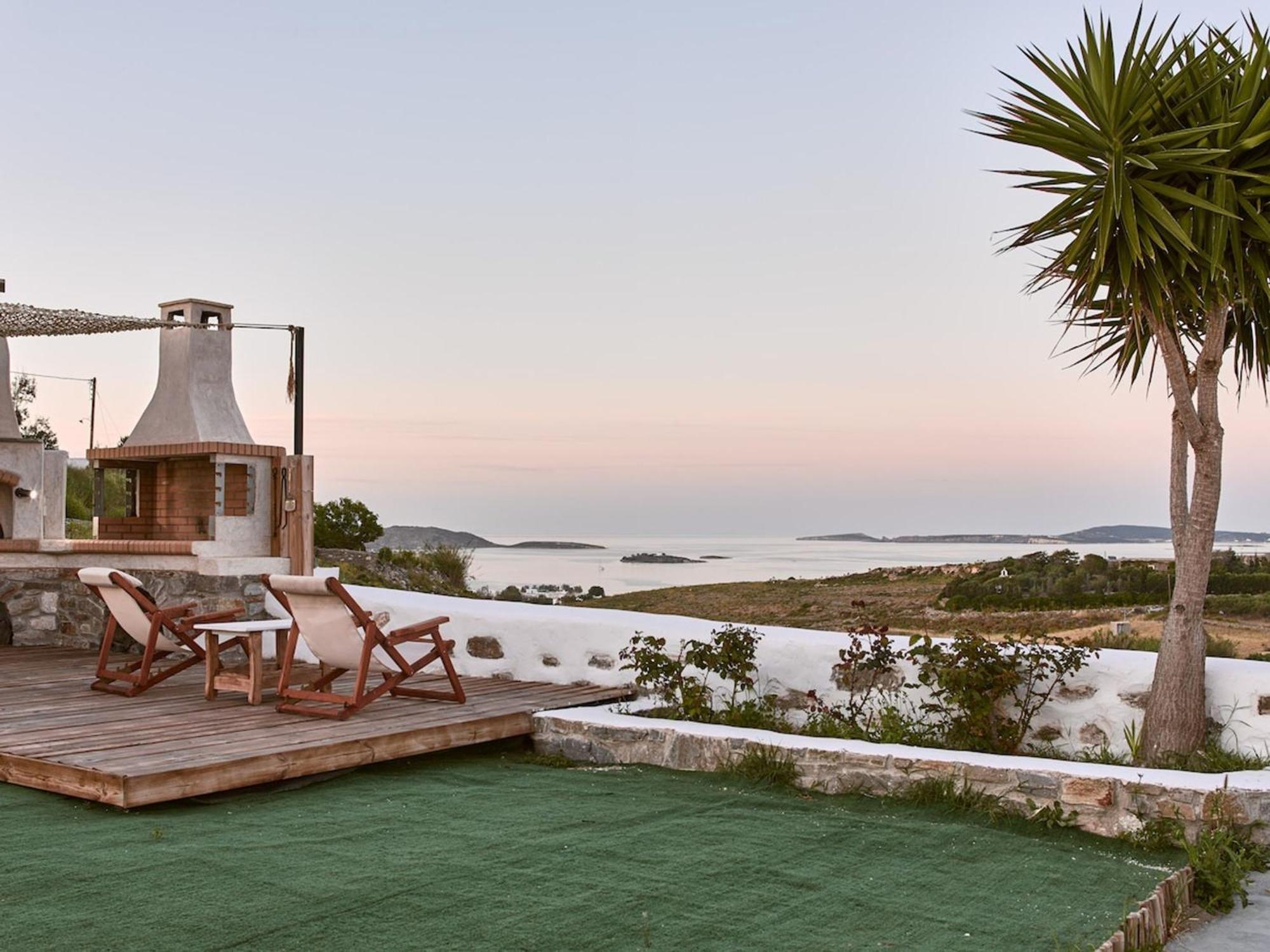 Maria Seaview Villa Near Naousa Экстерьер фото